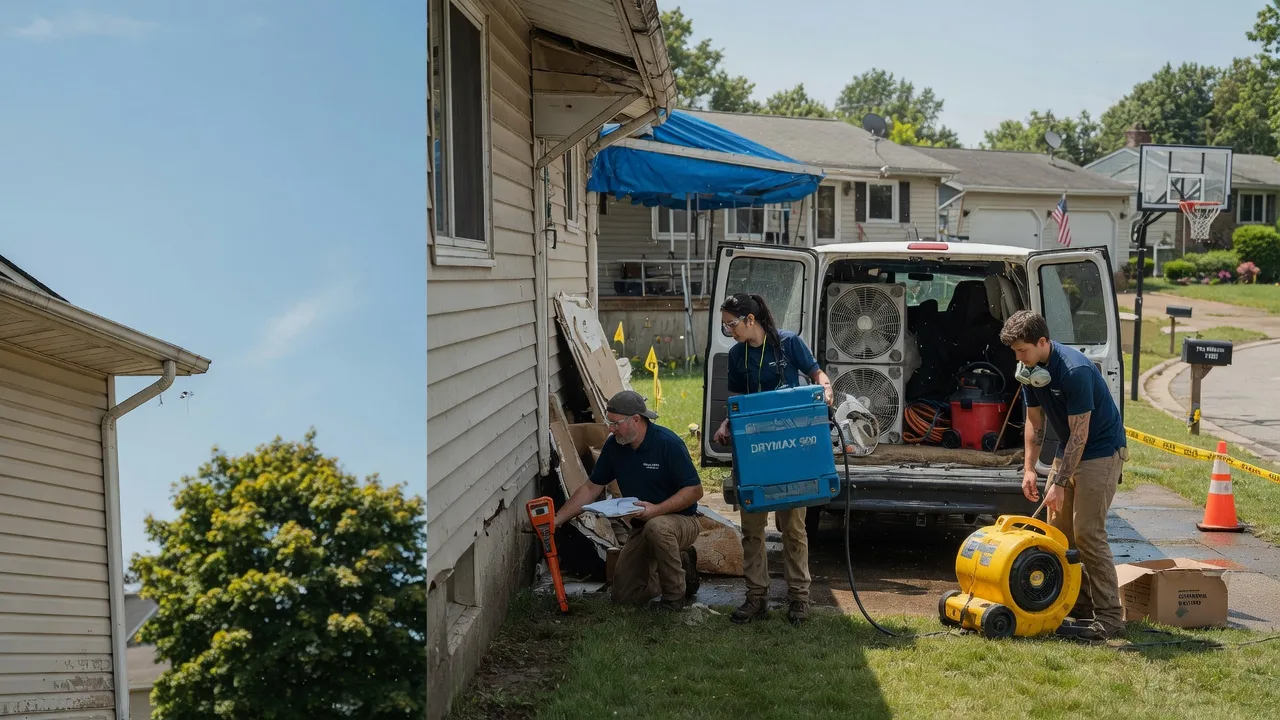 Ceiling Leak Cleanup in Sciota, PA near me